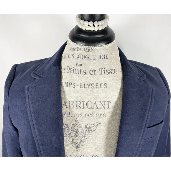 Tommy Hilfiger Navy Career Gold Button Preppy Capsule Blazer Jacket Sz XS - Picture 13 of 16